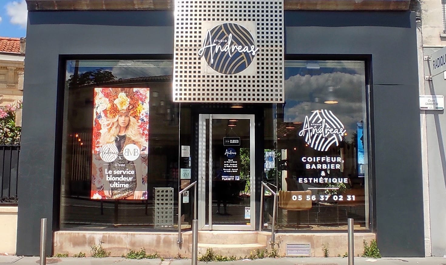 Façade du Studio Andreas à Talence
