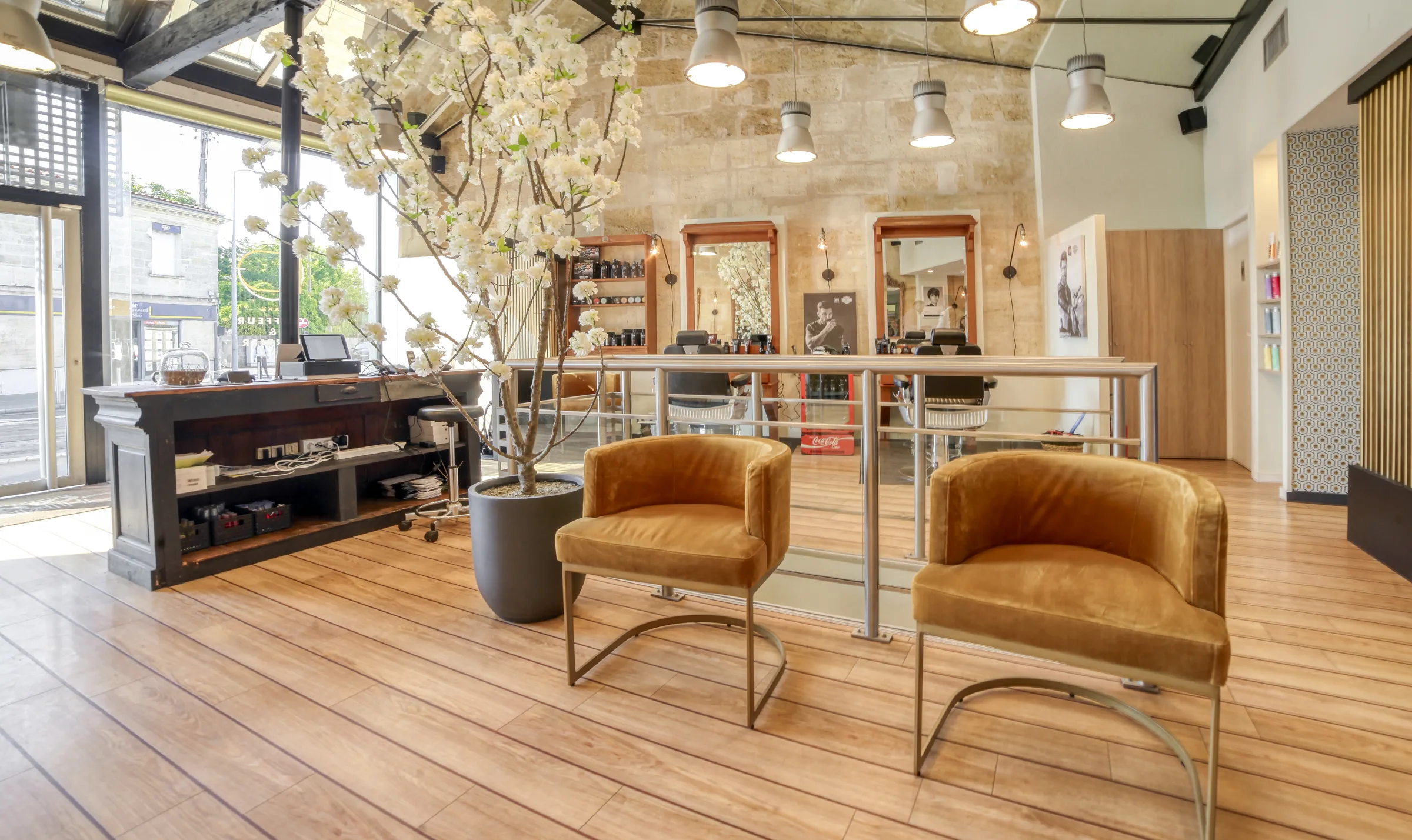 Vue intérieure du Studio Andreas à Talence